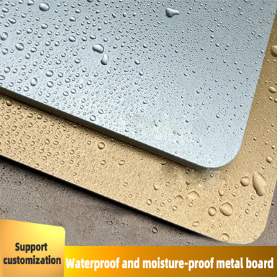 Quality Metal Wood Veneer Solid Waterproof Flame Retardant Decorative PVC Wall Panels factory