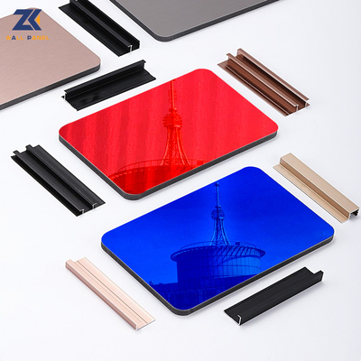 Quality Mirror Finish Bamboo Charcoal Fiber Board Wallboard Scratch Resistant factory