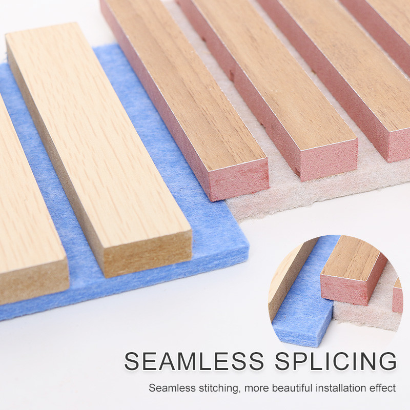 Quality Conference Room Environmental Protection WPC Felt Sound Absorbing Board factory