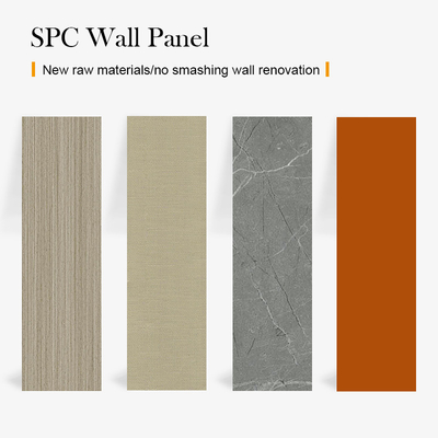 Quality B1 Fireproof Stone Plastic Composite SPC Wall Panel For Bathroom factory