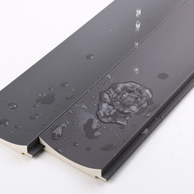 Quality Interior Decoration Environmentally Friendly PVC Moulding Board WPC Grating Panel factory