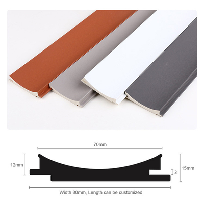 Quality Interior Decoration Environmentally Friendly PVC Moulding Board WPC Grating Panel factory