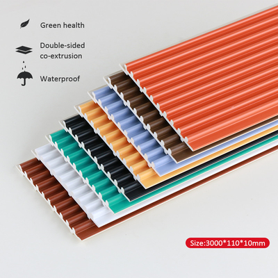 Quality Factory Customized Fireproof PVC Co-Extruded Small Round Board Wall Panels factory