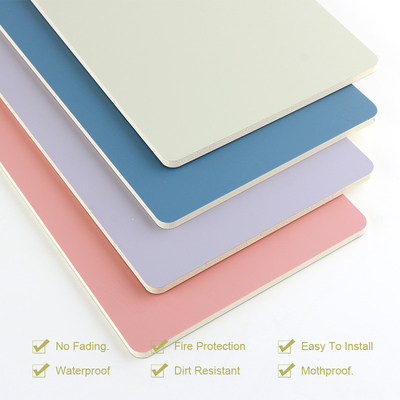 Quality 5/8mm Moisture Proof PVC Wall Panel 1.22m Width Custom Color factory