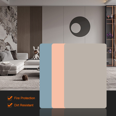 Quality Administration Interior Decoration Skin Feel PVC Wall Panels Width 1.22m factory