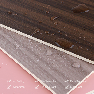 Quality Eco Friendly Fireproof Decorative Wood Grain PVC Bamboo Fiber Wall Paneling factory