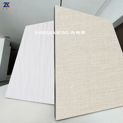 Quality Bamboo Fiber Wallboard Wood Veneer PVC Wall Panels Anti Scratch factory
