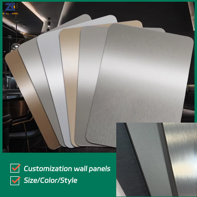 Quality Metal Wood Veneer Solid Waterproof Flame Retardant Decorative PVC Wall Panels factory