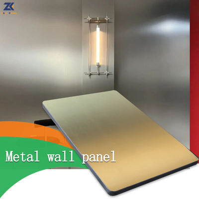 Quality Metal Wood Veneer Solid Waterproof Flame Retardant Decorative PVC Wall Panels factory
