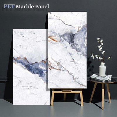 Quality Waterproof And Easy To Install Marble Wood Veneer Panels Interior Decorative Wall Panels New Products Marble Wall Panels factory