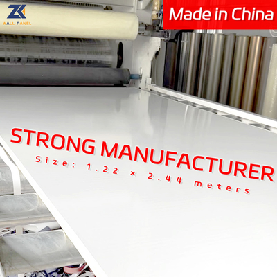 Quality Soundproof Moisture Proof PVC PET Marble Bamboo Charcoal Board factory