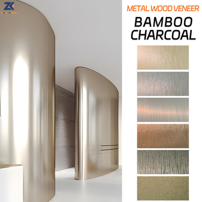 Quality Simulated Metal Bamboo Charcoal Fiber Board Sound Absorbing factory