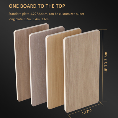 Quality Customized Waterproof Eco Friendly Wood Grain Bamboo Charcoal Fiber Boards factory