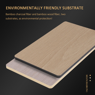 Quality 5/8mm Fireproof Bamboo Charcoal Wall Panel for Interior Decoration factory