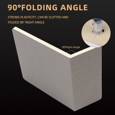 Quality PVC Decorative Metal Bamboo Charcoal Fibre Board Panel Moistureproof factory