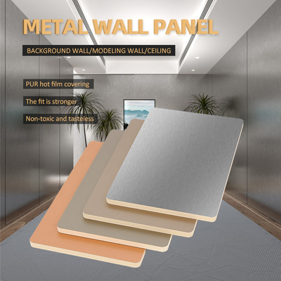 Quality Fireproof Moisture Proof Metal Bamboo Charcoal Fiber Boards factory
