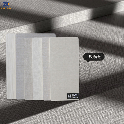 Quality 5mm 8mm Fabric Bamboo Charcoal Fibre Board Waterproof Moisture Proof OEM ODM factory