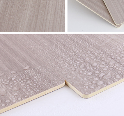 Quality Light Luxury Style Fireproof And Mothproof Wood Grain PVC Bamboo Charcoal Fiber Board factory