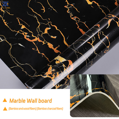 Quality Waterproof Marble Bamboo Charcoal Fibre Board 1220*2600mm factory