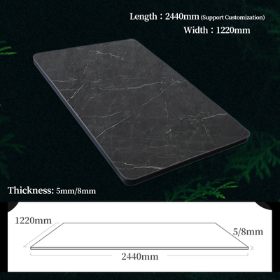 Quality TV Background Marble Wall Panels Bamboo Charcoal Co-Extruded Wood Veneer factory