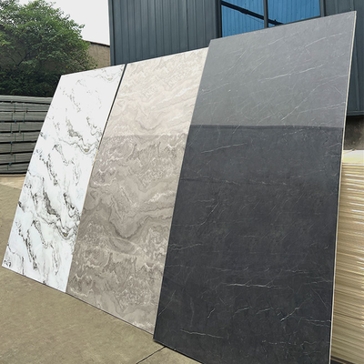 Quality TV Background Marble Wall Panels Bamboo Charcoal Co-Extruded Wood Veneer factory