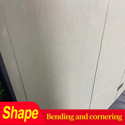 Quality 1220*2440*5mm Waterproof Fabric Finish Bamboo Charcoal Wall Board Panels factory