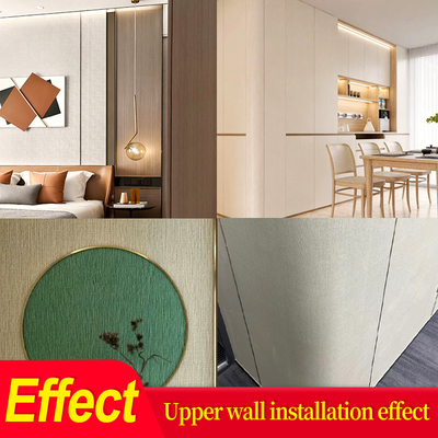 Quality PVC Bamboo Charcoal Wall Board Fabric Wall Panel 1220*2440*5mm factory