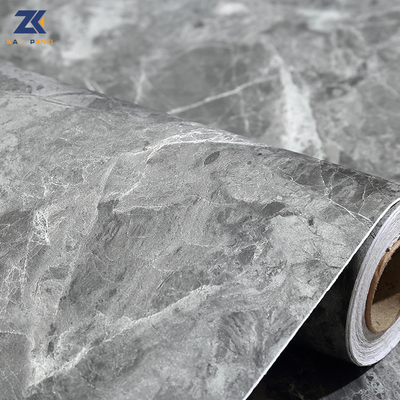 Quality Square Bamboo Charcoal Grey Marble PVC Cladding Panels OEM ODM factory