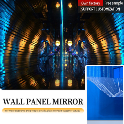 Quality ISO9001 Mirror PVC Bamboo Charcoal Wall Panels Moistureproof factory