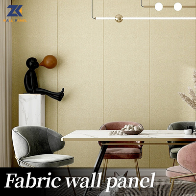 Quality Fireproof Fabric Bamboo Charcoal Wall Board Decorative Wall Panel OEM factory