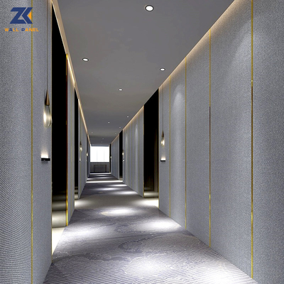 Quality Fireproof Fabric Bamboo Charcoal Wall Board Decorative Wall Panel OEM factory