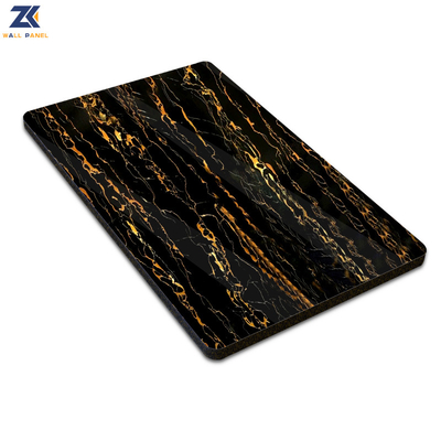 Quality Bamboo Charcoal Fiber Marble PVC Wall Panels Anti Static Heat Insulation factory