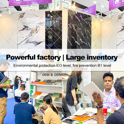 Quality 5 / 8mm Thickness Bamboo Charcoal Wood Veneer PVC Carbon Crystal Wallboard factory