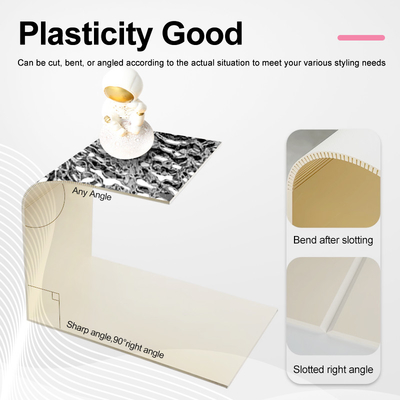 Quality Luxury 3d Water Ripple Charcoal Board Factory Supply Carbon Crystal Plate Wall Panel factory