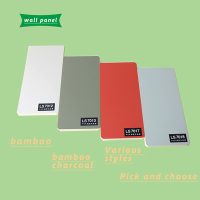 Quality Length 2.44m 2.6m 2.8m Bamboo Charcoal Wood Skin Feeling Venner PUR Glue factory