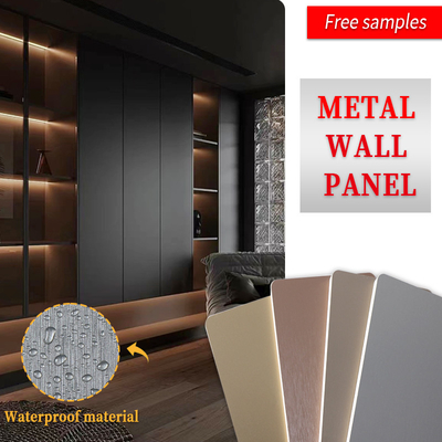 Quality Flame Retardant Formaldehyde Free Metal Bamboo Charcoal Wood Veneers Waterproof factory