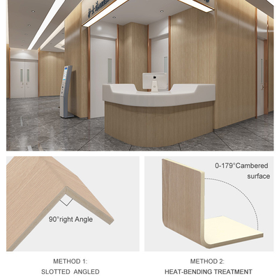 Quality Hotel Decoration Modern Bamboo Charcoal Wood Veneer Paneling 5mm 8mm factory