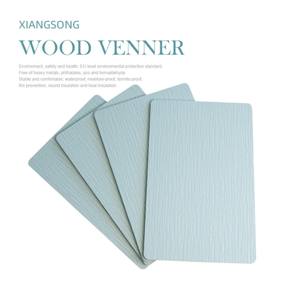Quality Odorless Wood Grain Bamboo Charcoal Wood Veneer Wall Panels Eco Consciousness factory