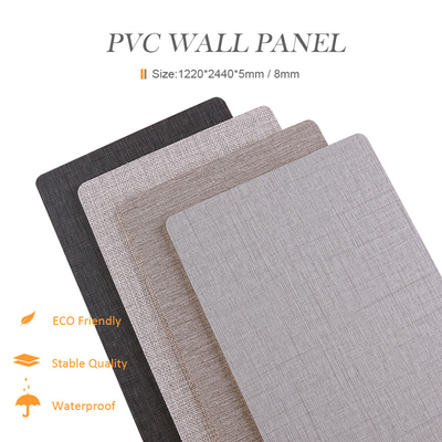 Quality Waterproof Fabric Bamboo Charcoal Wood Veneer Wall Panels Mould Proof factory