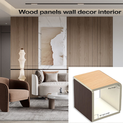 Quality 1200*2440 Bamboo Charcoal Wood Veneer Panel Siding Wood Grain Bamboo Crystal Panel factory