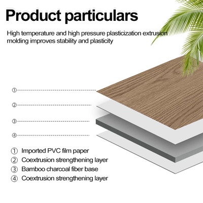 Quality 1200*2440 Bamboo Charcoal Wood Veneer Panel Siding Wood Grain Bamboo Crystal Panel factory