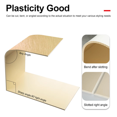 Quality PVC Decoration Bamboo Charcoal Wood Metal Wall Board High Density Interior Wall Panels factory