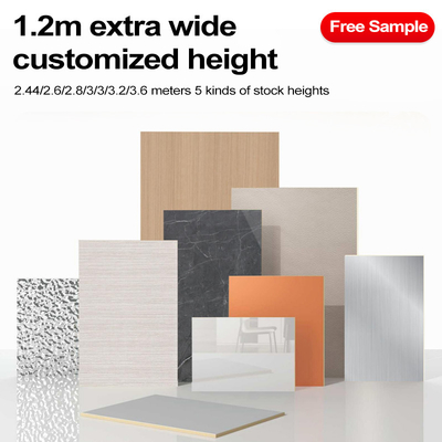 Quality Modern Attractive 5MM High Gloss Wall Marble Panel For Interior PVC Marble Sheet factory