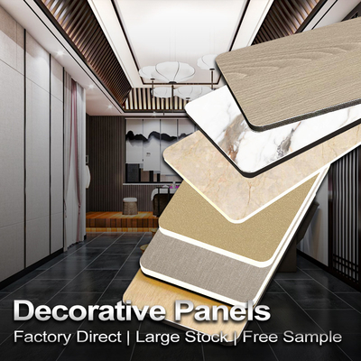 Quality Modern 5MM Bamboo Carbon Fiber Metal Wall Panels For Interior Decoration factory