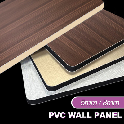 Quality PUR Glue Bamboo Charcoal Wood Veneer 5 / 8mm PET Bamboo Charcoal Board factory