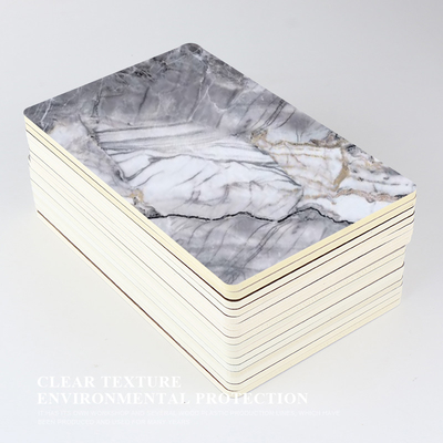 Quality PET Marble Sheet Moisture Proof Bamboo Charcoal Wood Veneer Pvc Decorative Wall factory