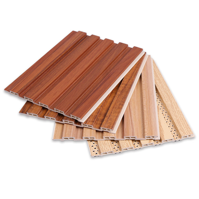 Quality Bamboo Charcoal Thermoplastics WPC Wood Slat Panel 1220*2440*5mm factory
