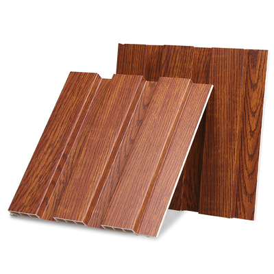 Quality OEM ODM Eco Friendly WPC Wood Panel Fluted Moisture Resistant factory