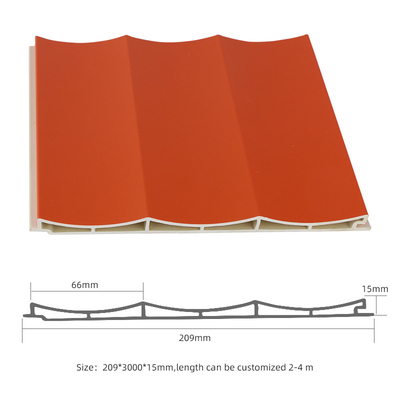 Quality Interior Decoration WPC Wood Panel 1220*2440mm 1220*2600mm factory