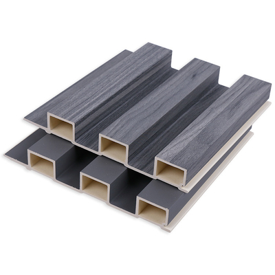 Quality Customized Co Extruded WPC Wood Panel Wall Board Fire Resistant factory